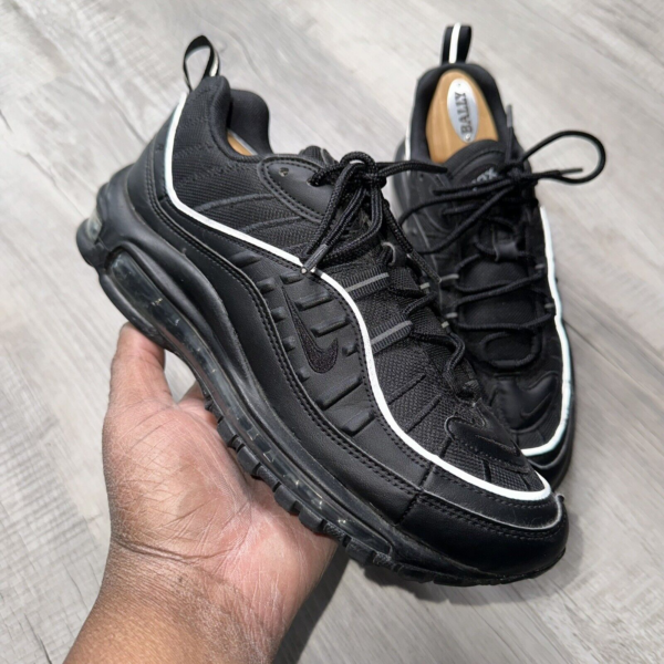 Giày Nike Air Max 98 Black Off Noir AH6799-004 - Ảnh 3