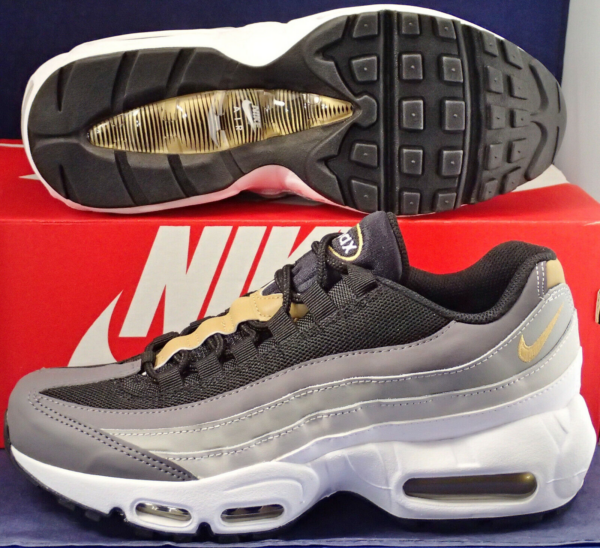 Giày Nike Air Max 95 Recraft Gray 'Black White' CJ3906-007 - Ảnh 2