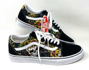 Giay Vans Old Skool 'Black Skull' VN0A7Q2J640