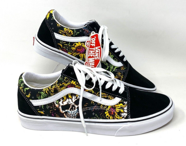 Giay Vans Old Skool 'Black Skull' VN0A7Q2J640