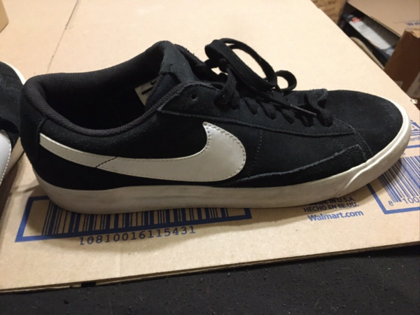 Giày Nike Blazer Low 'Black White' 371760-026 - Ảnh 4