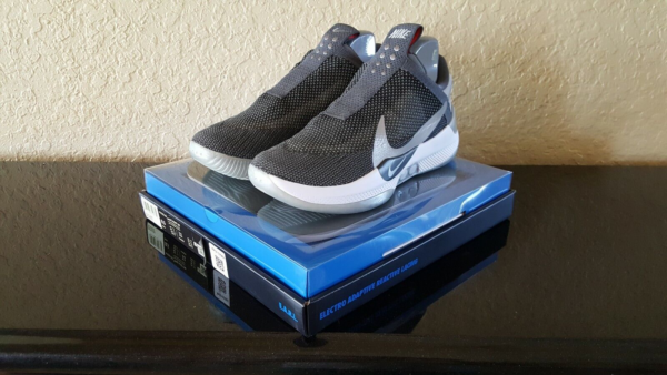Giày Nike Adapt BB 'Dark Grey' AO2582-004 - Ảnh 5