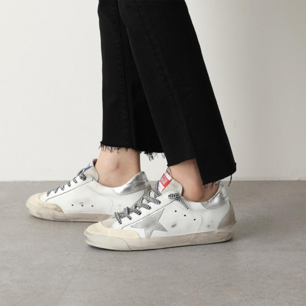 Giày Golden Goose Penstar 'White Silver' GWF00175 F001947 10273 - Ảnh 2
