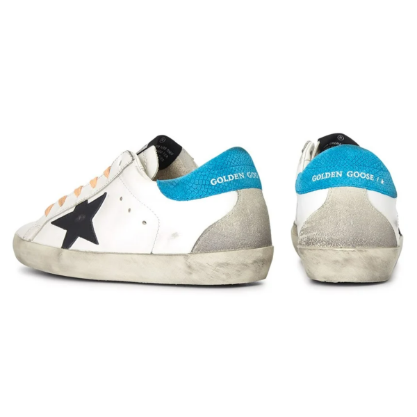 Giày Golden Goose Supper Star 'White Black' GWF00102 F001610 10628 - Ảnh 5