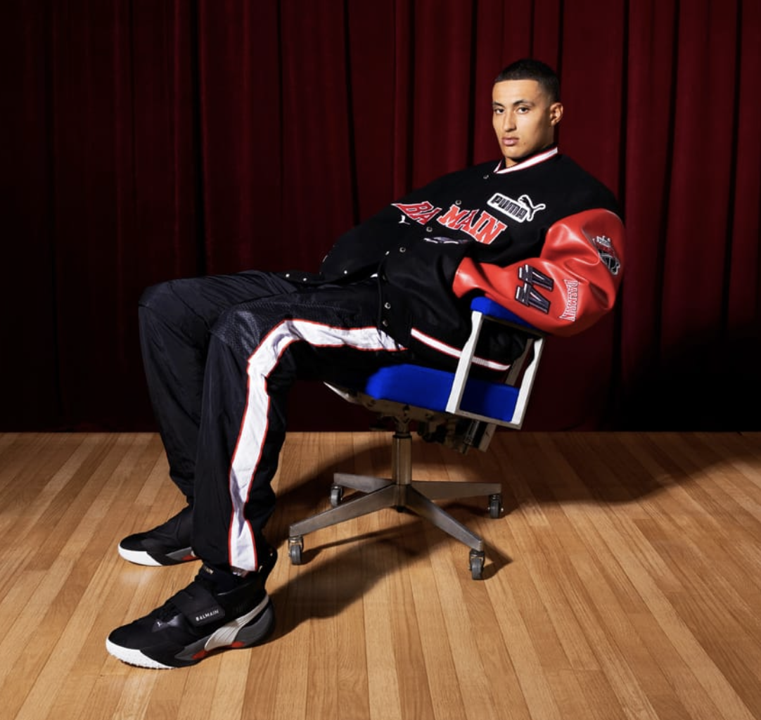 Balmain hợp tác cùng PUMA cho ra mắt mẫu giày bóng rổ đầy sang trọng Hinh anh 4: Balmain hop tac cung PUMA cho ra mat mau giay bong ro day sang trong