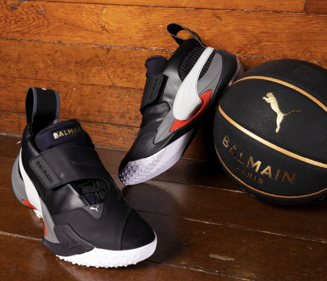 Balmain hợp tác cùng PUMA cho ra mắt mẫu giày bóng rổ đầy sang trọng Hinh anh 6: Balmain hop tac cung PUMA cho ra mat mau giay bong ro day sang trong