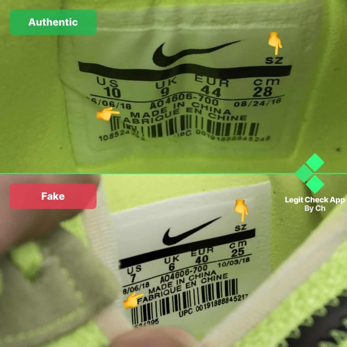 Hinh anh 8: Legitcheck: Cach phan biet Off-White Air Force 1 Volt Real va Fake