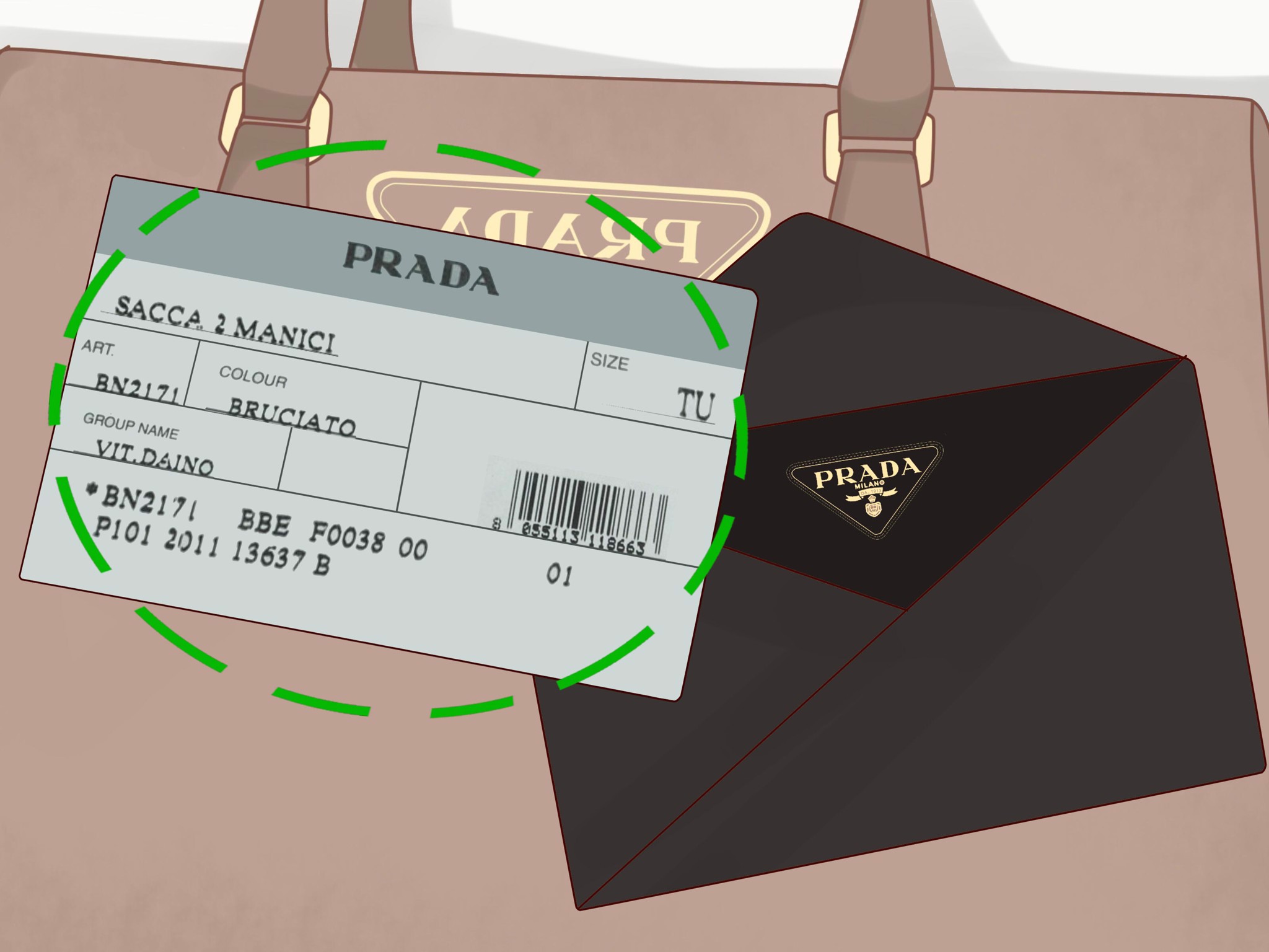 Hinh anh 11: Cach xac thuc mot chiec tui Prada chinh hang