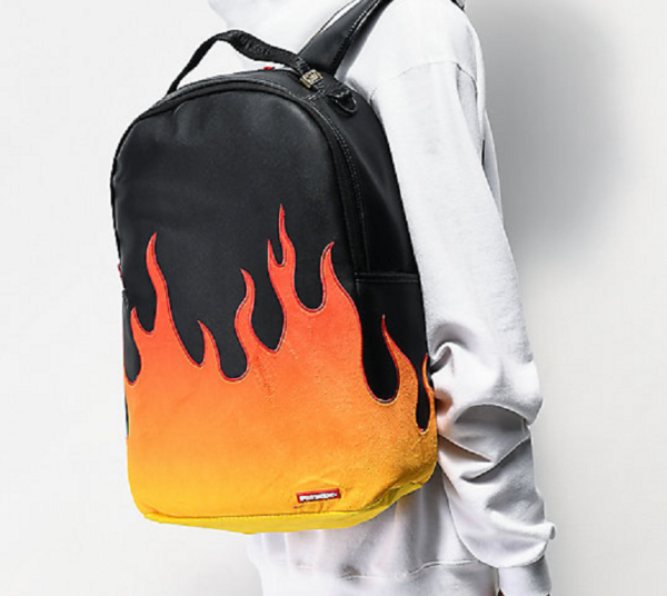 Balo Sprayground Cream Flame Backpack - Ảnh 2