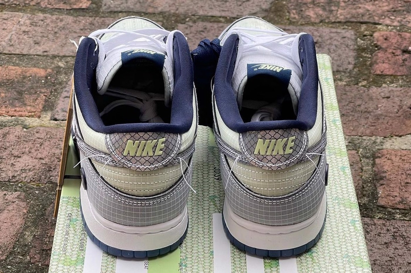 Hinh anh 4: Hinh anh dau tien cua doi Union x Nike Dunk Low "Midnight Navy"