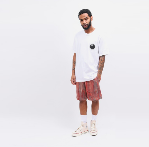 Áo Stussy 8 Ball Dot Tee White - Ảnh 3