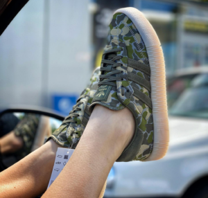 Alternative view of Giày Adidas Wmns Sambarose 'Olive Camo' EE4677