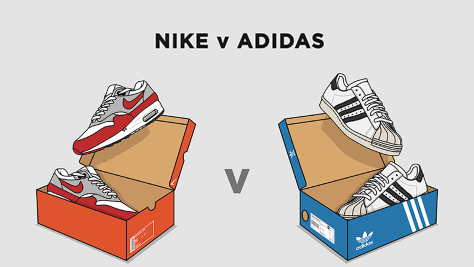Hinh anh 1: Adidas vs Nike: 3 khoanh khac trong lich su da thay doi Sneaker Game