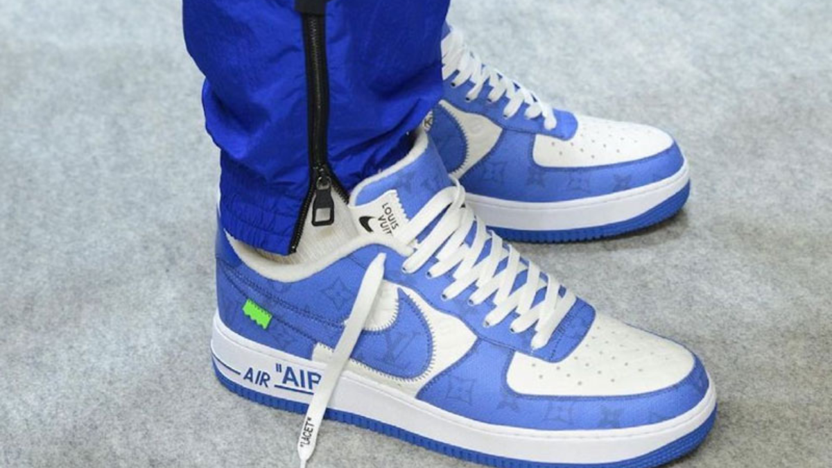 Mách bạn cách nhận biết Louis Vuitton Air Force 1 thật và giả Hinh anh 1: Mach ban cach nhan biet Louis Vuitton Air Force 1 that va gia