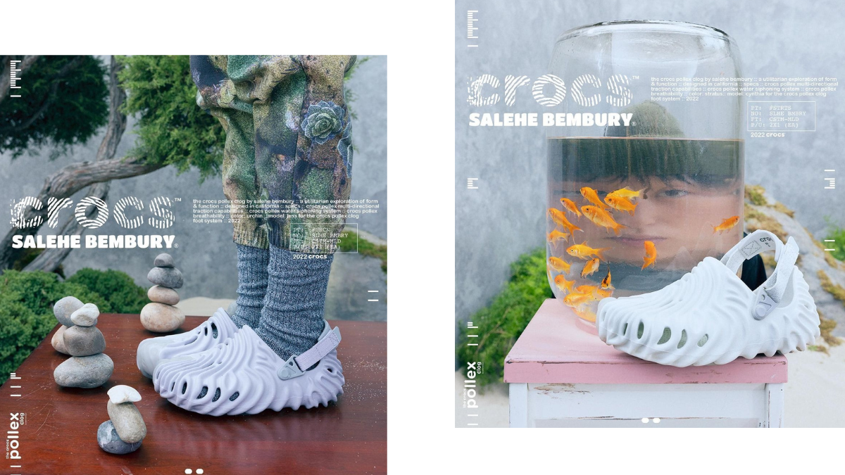 Hinh anh 4: Mot thiet ke cua Crocs co the dang gia den muc nao khi collab voi Salehe Bembury?