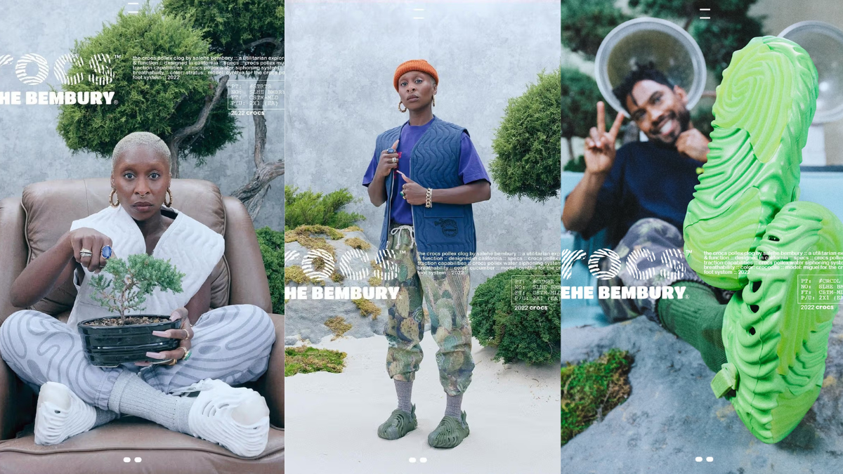 Hinh anh 1: Mot thiet ke cua Crocs co the dang gia den muc nao khi collab voi Salehe Bembury?