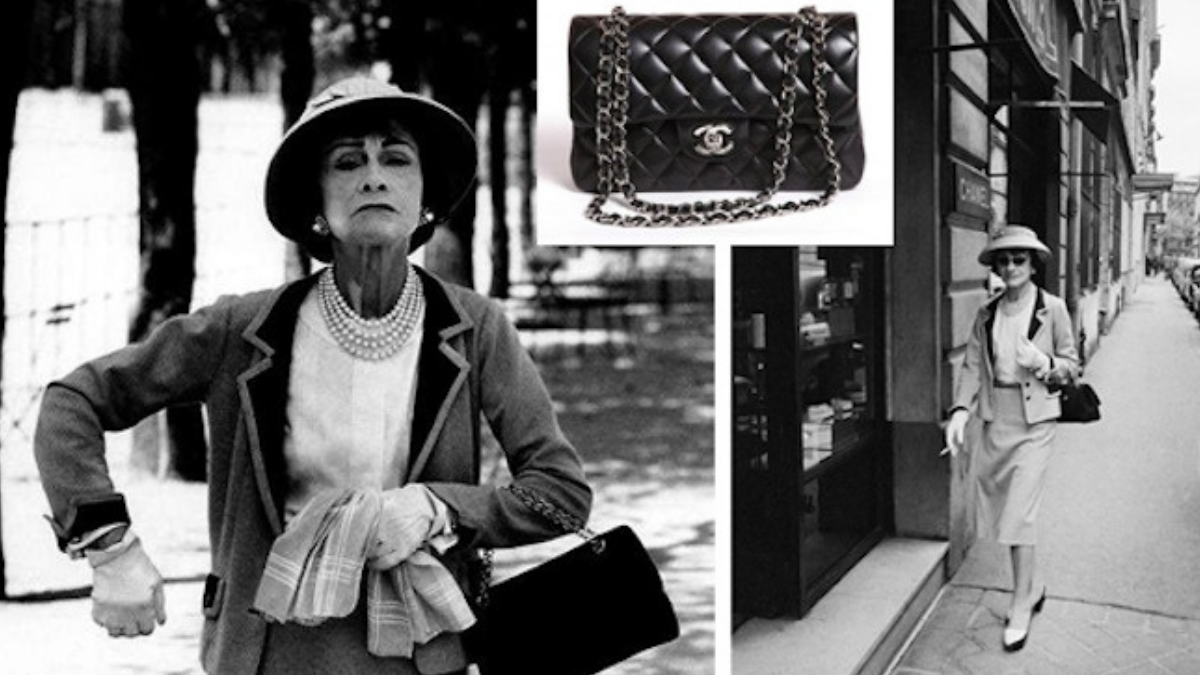 Hinh anh 1: Lich su cua loai tui nap gap - Chanel Flap