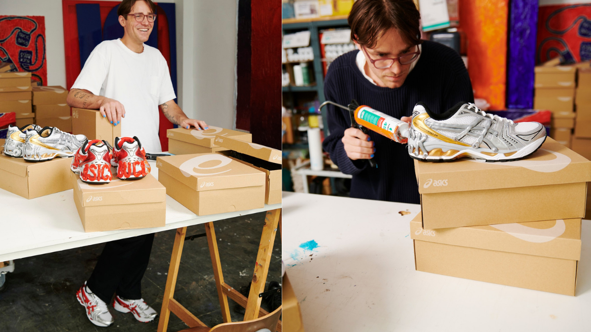 Nghệ thuật độc đáo trong thiết kế của Dennis Buck và ASICS Hinh anh 1: Nghe thuat doc dao trong thiet ke cua Dennis Buck va ASICS