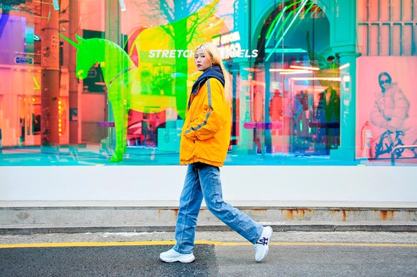 Tất tần tật các tip phối đồ cùng với giày MLB cho các cô nàng 2021 Hinh anh 9: Tat tan tat cac tip phoi do cung voi giay MLB cho cac co nang 2021