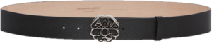 Thắt Lưng Alexander McQUEEN Seal Logo 'Black' 6831291AAF41000