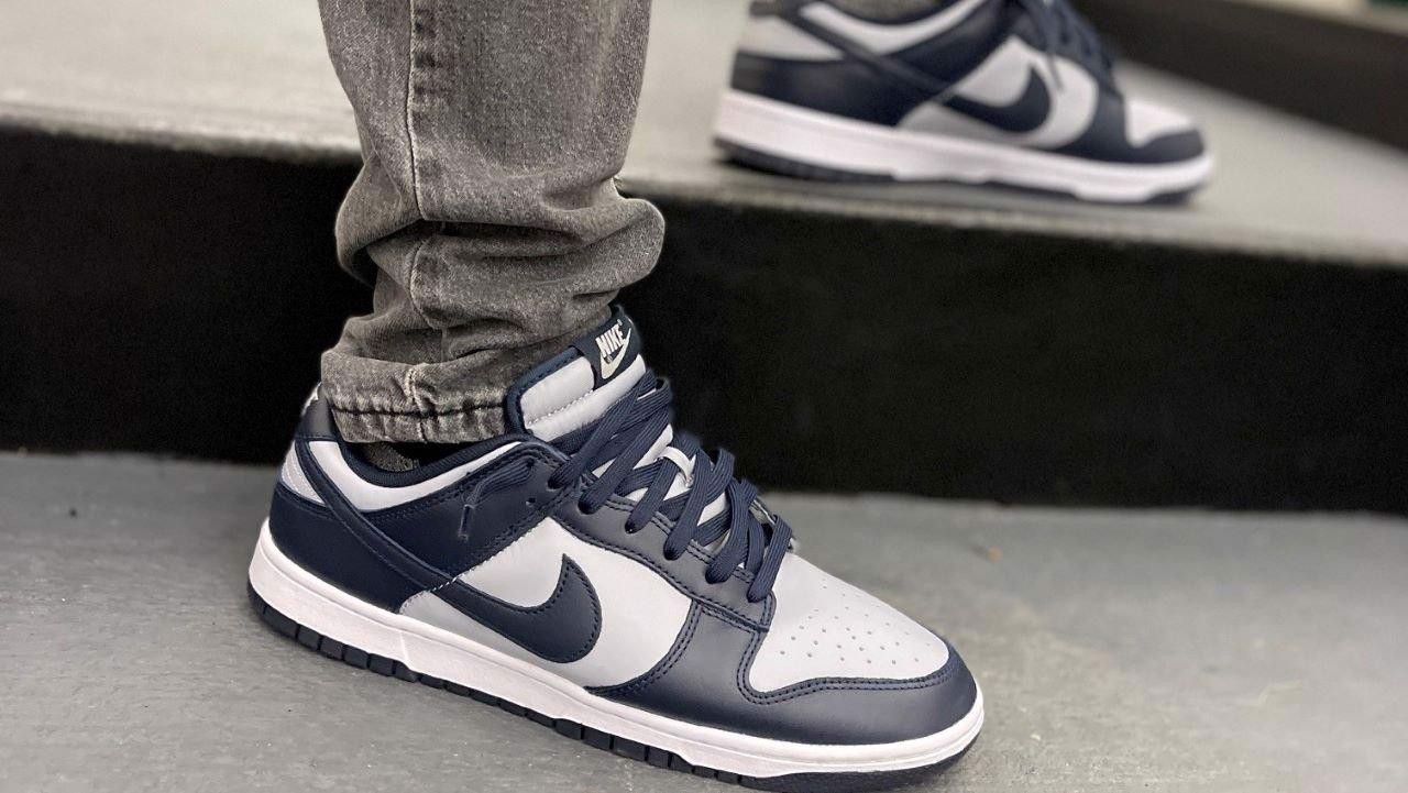 Hinh anh 5: Review giay: Nike Dunk Low 'Georgetown' - mau giay co dien huyen thoai