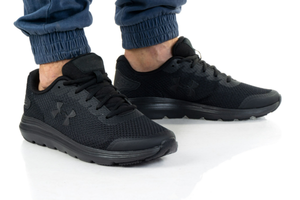 Giày Under Armour Surge 2 'Triple Black' 3022595-002 - Ảnh 3