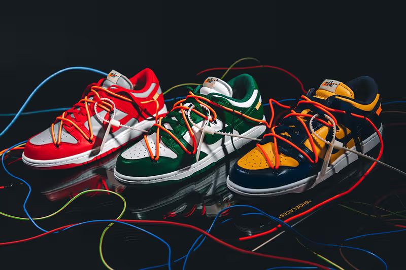 Hinh anh 1: Nhung phoi mau dep nhat cua Nike Dunk Low x Off-White