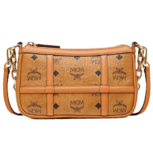 Túi MCM Mini Delmy Shoulder Bag In Visetos Cognac MWSBAER01CO001