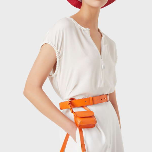 Thắt Lưng Giorgio Armani Palmellato 'Orange' Y1I255YTF4A180388 - Ảnh 2