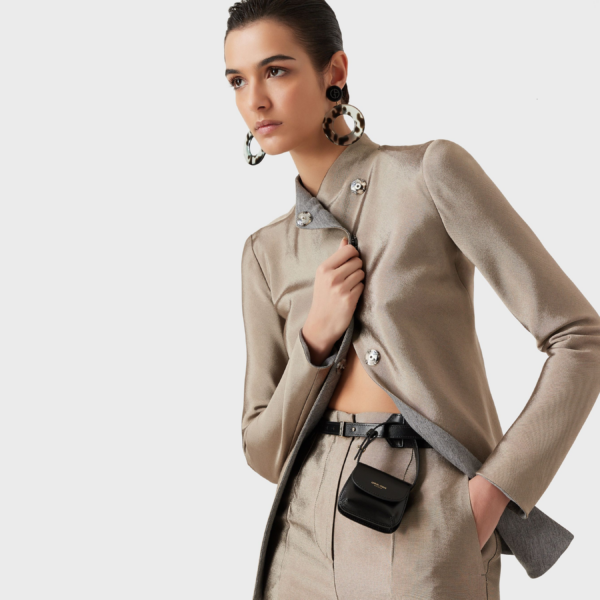 Thắt Lưng Giorgio Armani Palmellato 'Black' Y1I295YQZ7A180001 - Ảnh 3
