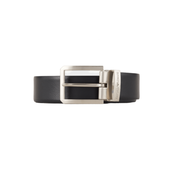 Thắt Lưng Giorgio Armani Reversible Saffiano 'Black' Y4S298YLQ6E181972
