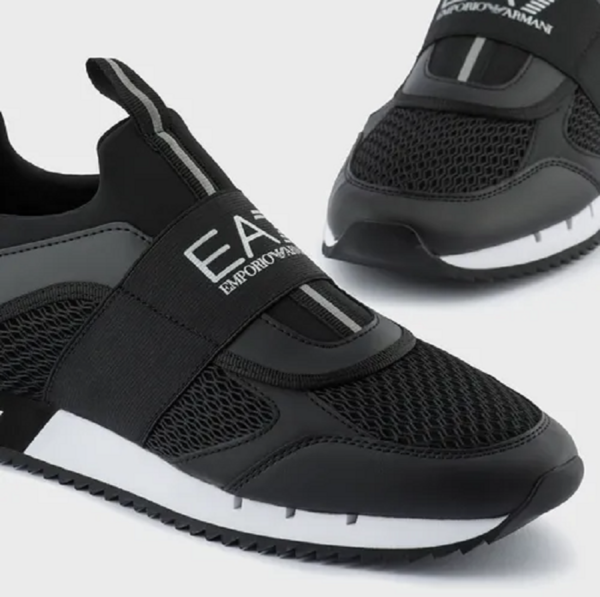 Giày Armani Slip-ons 'Black' X8X100XK2561N763 - Ảnh 2