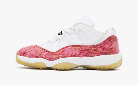 WMNS Air Jordan 11 Retro Low “Pink Snakeskin” Phối màu: White/Black-Pink Code: 833003-103