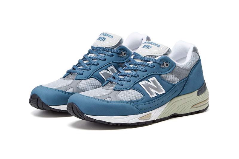 New Balance ra mắt 991 "Blue/Grey" nhân dịp 20 năm kỉ niệm thiết kế Hinh anh 1: New Balance ra mat 991 "Blue/Grey" nhan dip 20 nam ki niem thiet ke
