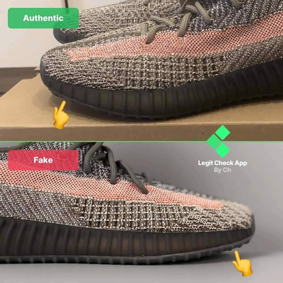 Legitcheck: Hướng dẫn cách phân biệt Yeezy Boost 350 V2 Ash Stone Real và Fake Hinh anh 7: Legitcheck: Huong dan cach phan biet Yeezy Boost 350 V2 Ash Stone Real va Fake