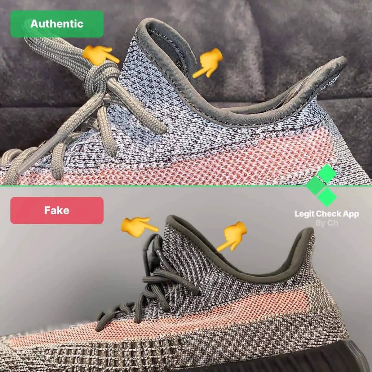 Legitcheck: Hướng dẫn cách phân biệt Yeezy Boost 350 V2 Ash Stone Real và Fake Hinh anh 8: Legitcheck: Huong dan cach phan biet Yeezy Boost 350 V2 Ash Stone Real va Fake