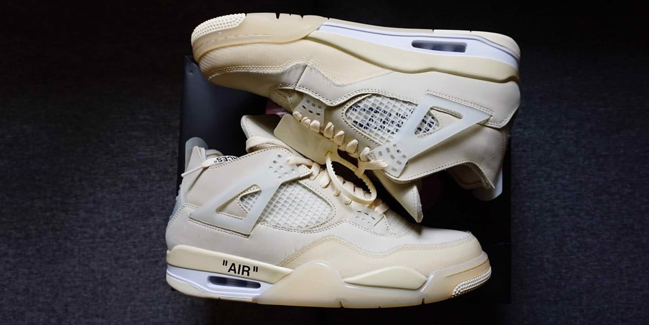 legitcheck-huong-dan-cach-phan-biet-off-white-air-jordan-4-sail-real-va-fake