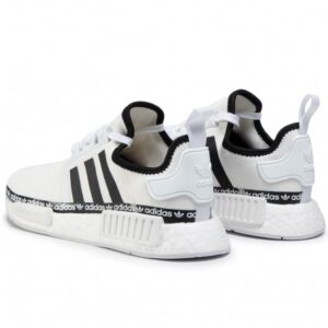 Giay Adidas NMD R1 'Cloud White Logo Strip' FV8727