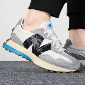 Giay New Balance 327 'White Grey Split' MS327RG