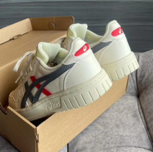 Giay Asics Court MZ 'White Gray' 1203A127-101