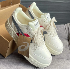 Giay Asics Court MZ 'White Gray' 1203A127-101