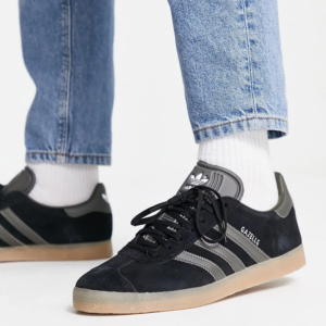 Giay Adidas Gazelle 'Black Olive Gum' GX2210