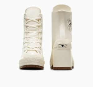 Giay Converse Chuck 70 High De Luxe Heel 'Egret' A05348C