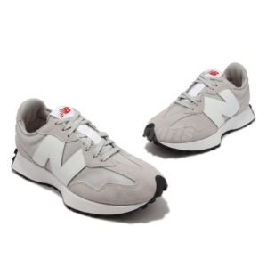 Giay New Balance 327 'Rain Cloud White Red' MS327CGW