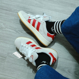 Giay Adidas Campus 00s 'White Scarlet' GY0037