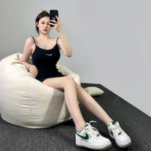 Giay Nike Air Force 1 Low 'White Green' FN0369-100