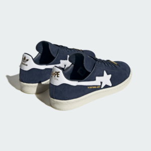 Giay Adidas Campus 80s x BAPE '30th Anniversary - Navy' ID4770