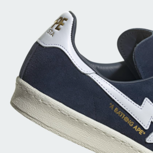 Giay Adidas Campus 80s x BAPE '30th Anniversary - Navy' ID4770