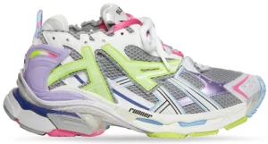 Giay Balenciaga Runner 'Grey Silver' 677403W3RBP1745