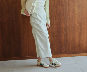 Giay Adidas Gazelle Indoor 'Off White Dark Green White' ID2567